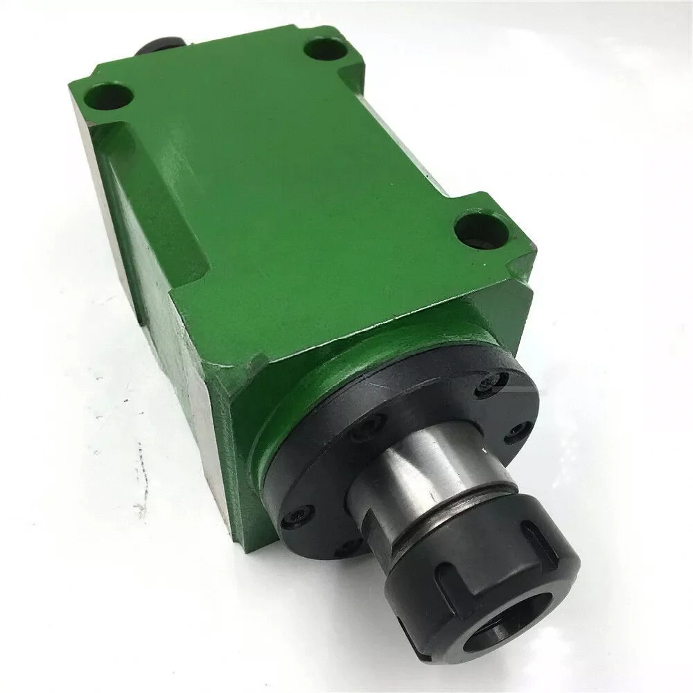 

ER32 Drilling Power Head ER32 Spindle Unit Boring/Milling Spindle Heads High Speed 3000~8000RPM Waterproof 5 Bearings