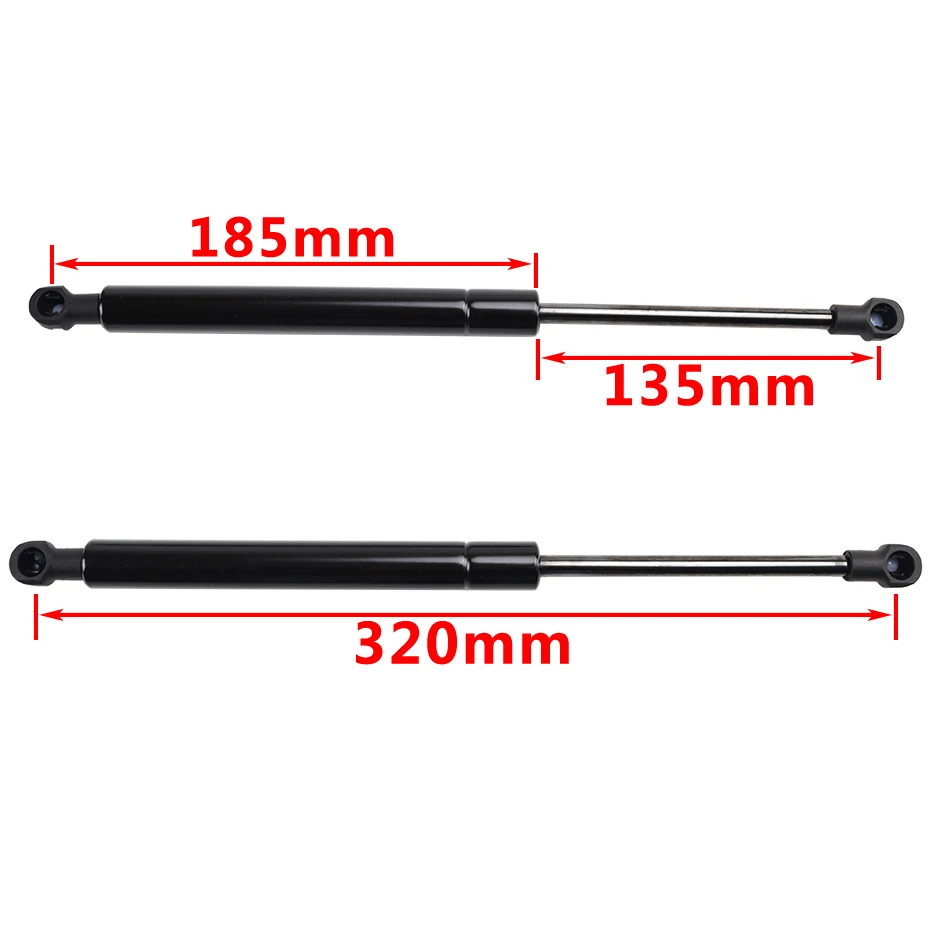 2pcs For BMW E60 E61 Gas Strut Shock Lift Support Pair 520i 523i 530i M5 Spring 2004 2005 2006 2007 Front Hood Bonnet Struts