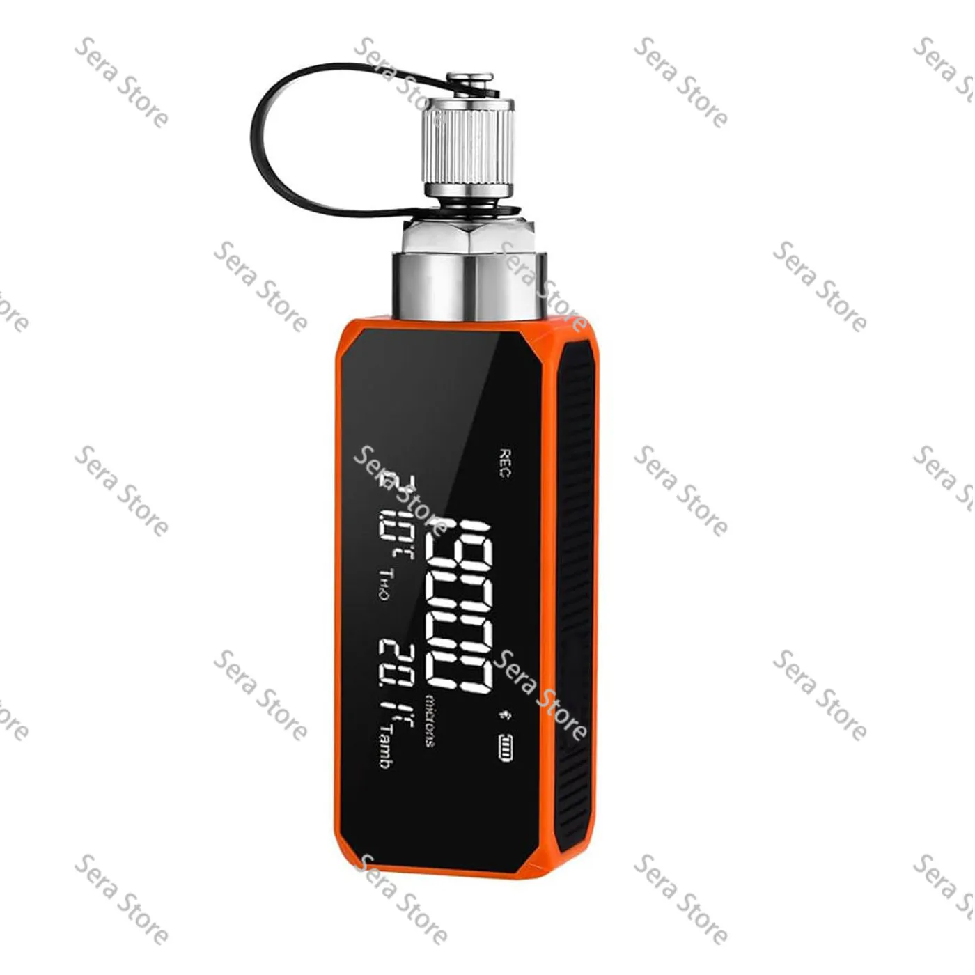 Vacuum Gauge Micron Digital Micron Gauge Refrigeration Vacuum Tester Accurate Measurement for Refrigeration Maintenance