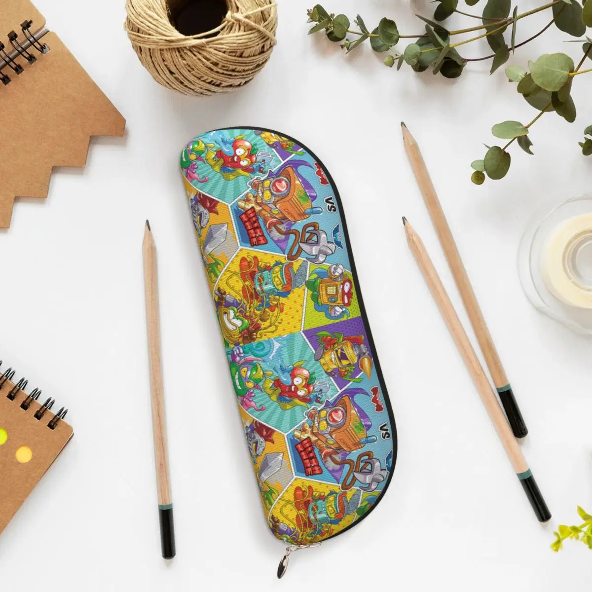 Superthings 鉛筆ケース鉛筆ポーチ収納文具用品大容量収納ペンボックス鉛筆バッグ学生学校用