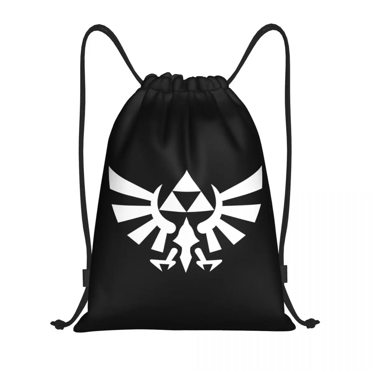 Custom The Legend Of Zeldas Drawstring Backpack, Gym Sport Sack, Saco de compras portátil Anime Game, homens e mulheres