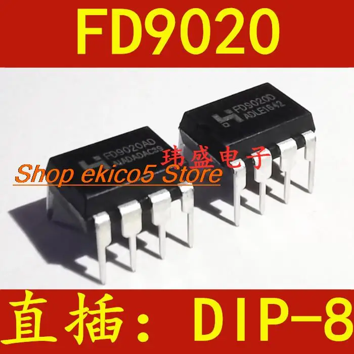 10pieces Original stock  FD9020 FD9020D DIP-8  IC FD9020AD