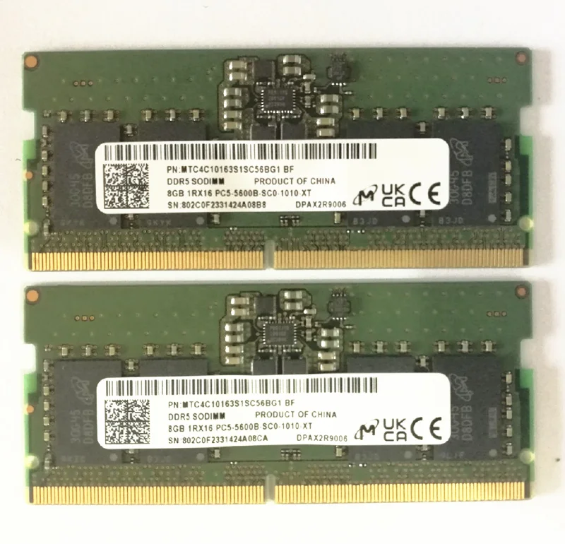 DDR5 SODIMM 8GB 1RX16 PC5-5600B-SC0-1010-XT: A Comprehensive