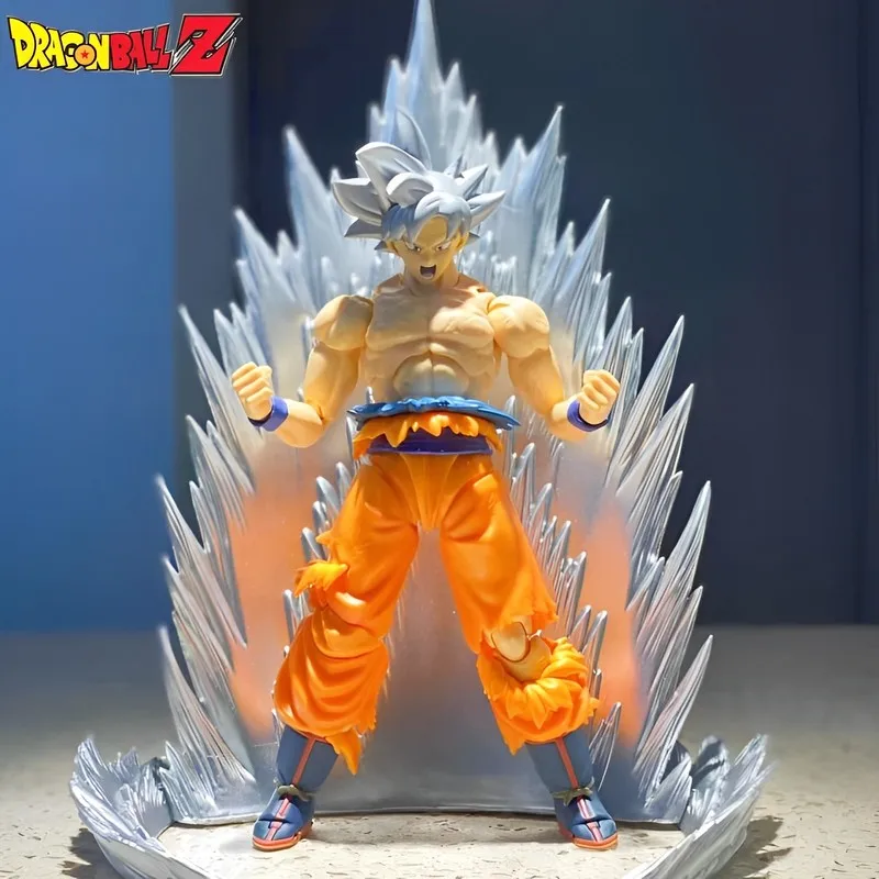 Dragon Ball Z Shf Ultra Instinct Son Goku In Stock Black Hole Toys Acme Power Anime Action Figures Models Toys Collection Gift