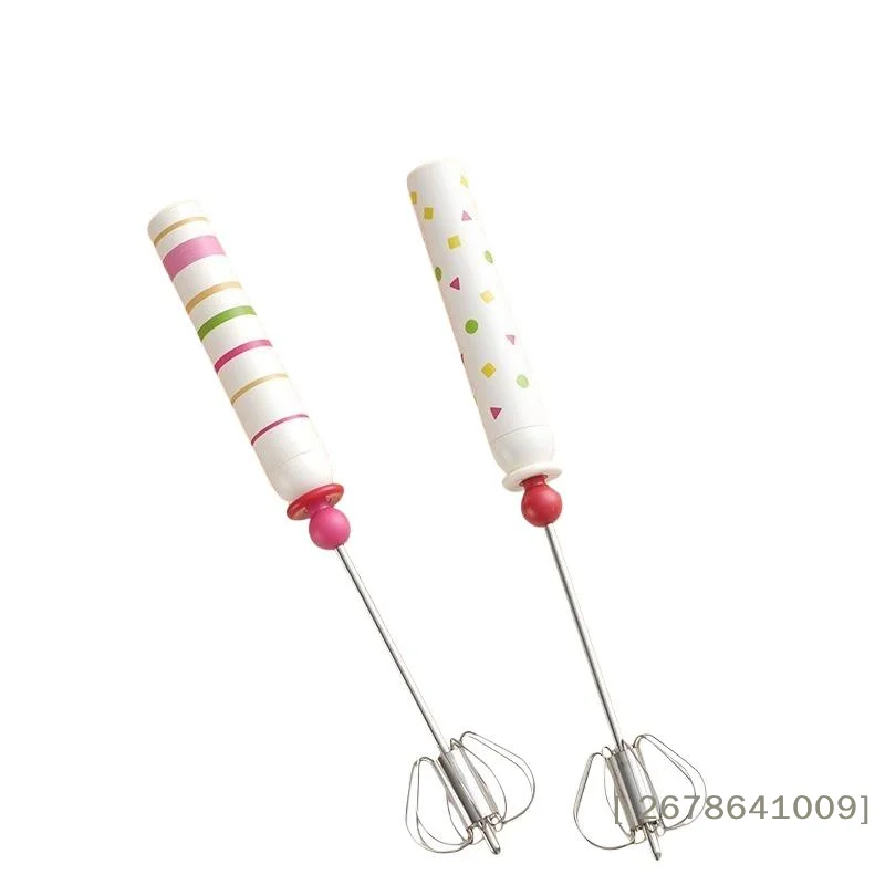 ⚑Household Semi-automatic Egg Beater Stainless Steel Cream Manual Beating Egg Mixer Food Grade Baking Tool