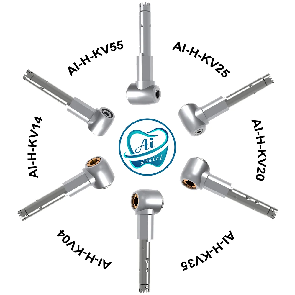 AI-H-KV General/Prophy/Endodontic Spare Parts Head for Dental Low Speed Handpiece Easy to Replace Compatible Original KV-Type