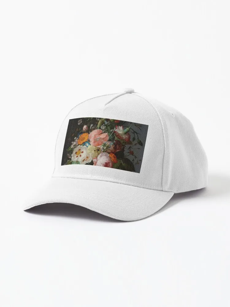 Still Life With Flowers On A Marble Tabletop, Rachel Ruysch, 1716 Cap For Men Women Outdoor Sun Baseball Hats New Fashion Hat