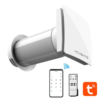 Sigle odası temiz hava için ısı geri kazanım ünitesi hava Recuperator ile merkezi olmayan havalandırma