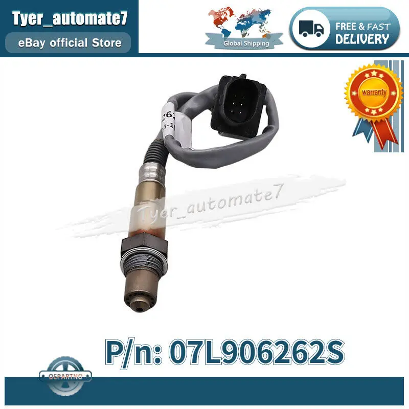 O2 Oxygen Lambda Sensor 07L906262S For Audi A3 A4 A5 A8 Q7 Q5 Volkswagen