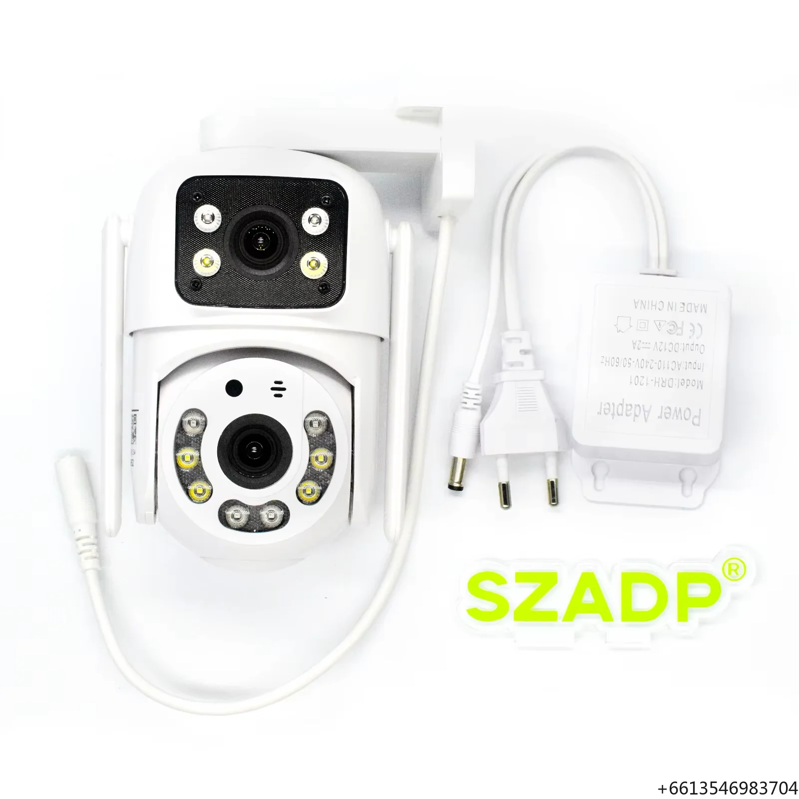 High Quality HD 1080P Dual Lens Smart Night Vision Security Monitoring Camera Double Light Vigilance Home Surveillance Camera