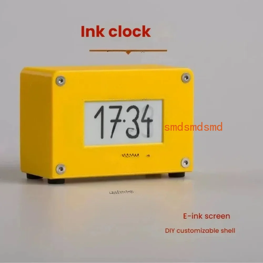 Personalized Creative Ink Screen Temperature And Humidity Electronic Clock Bedside Alarm Clock