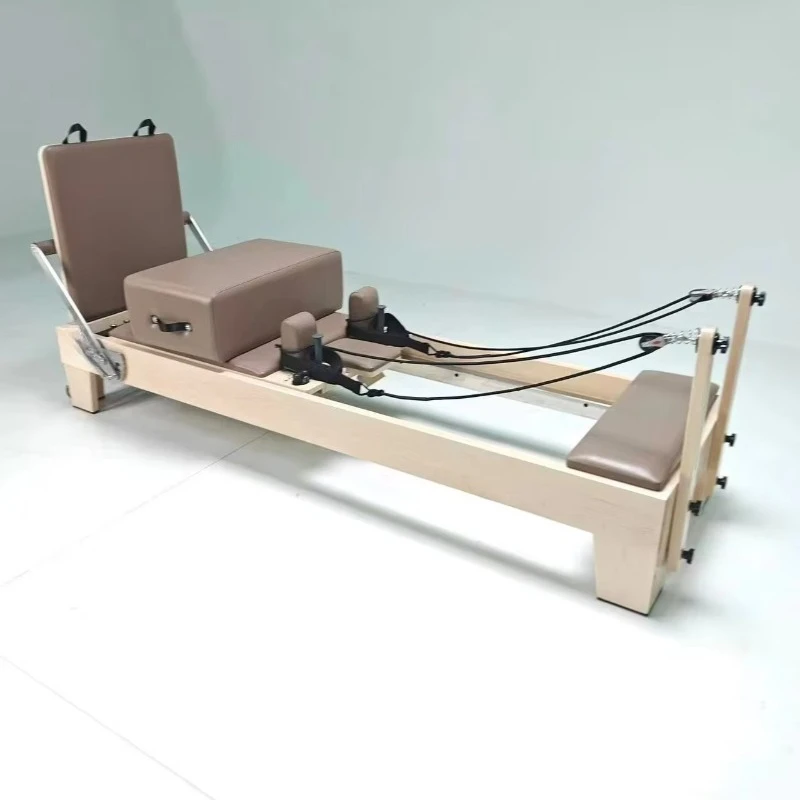 Factory Direct Commercial  Wood Pilate Core Bed Pilates Reformer for Studio Use Pilate Training Machine