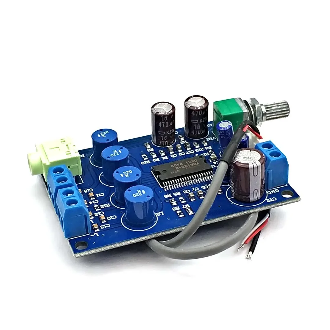 YDA138 เครื่องขยายเสียง DC12V 2X10W Modulo Amplificador Dual Channel Audio ลําโพงเสียง Placa เครื่องขยายเสียง Sonorization