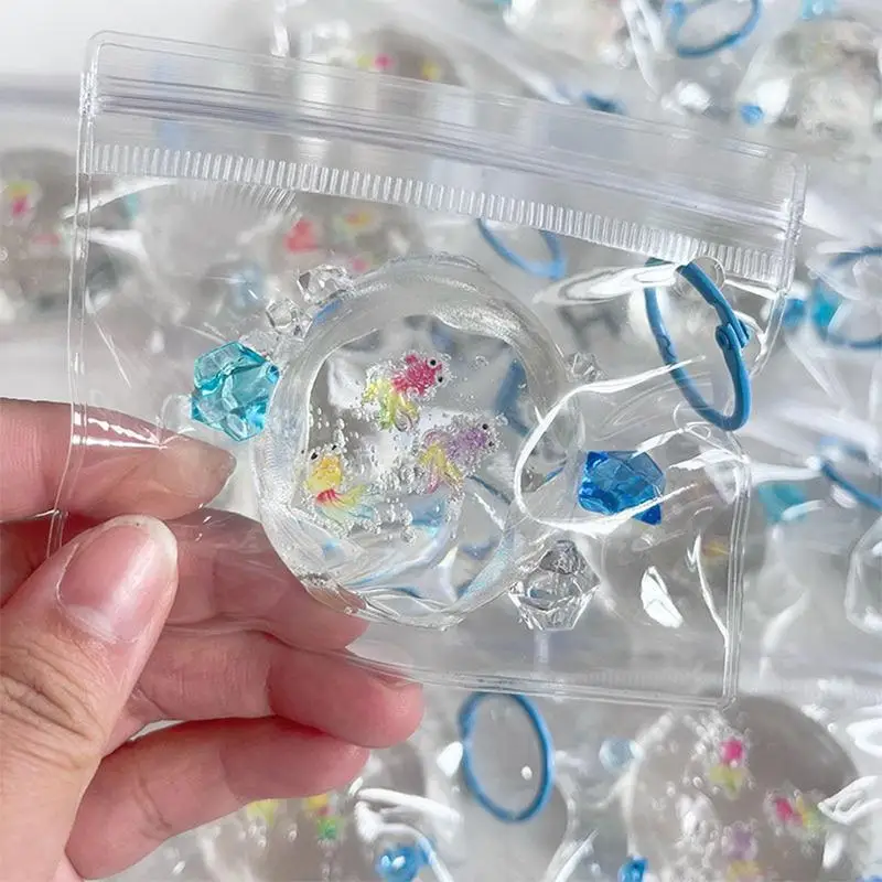 Sensorisches Zappelspielzeug, weiche Fischform, langsamer Rückprall, Stressbälle, lustige tragbare Zappelblöcke, niedliches Quietschtier für Familie und Freunde