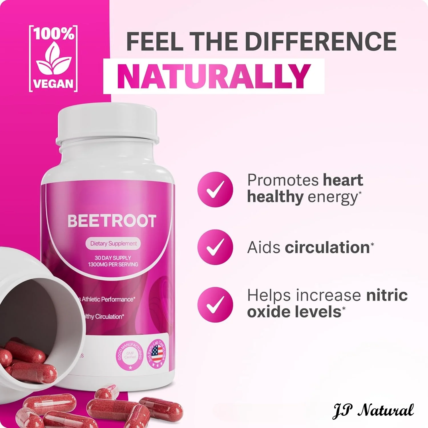 ロザベラ オーガニック ビーツ ルート カプセル – 130 - Valerian Root Capsule のレビューと価格