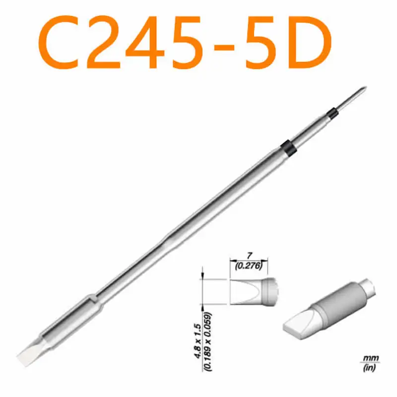 C245 Series Soldering Iron Tips Compatible with JBC 939 938 965 914 - Heat Conduction Tools for Electronic Repair