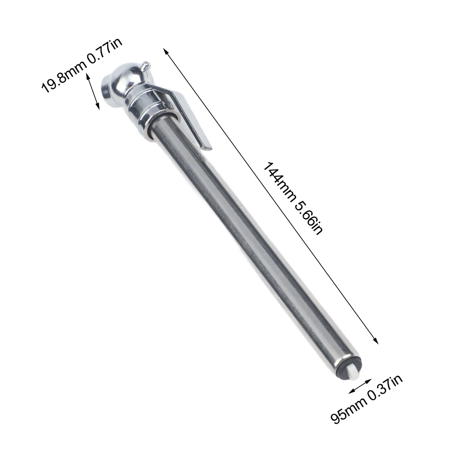Portable tire pressure gauge pen metal tire pressure tester quick and reliable pressure checking for car tires
