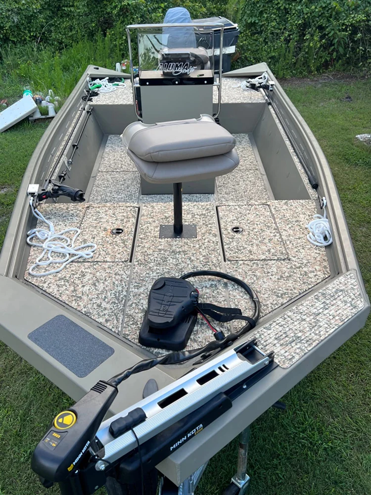 

2400*450mm EVA Foam Boat Flooring Marine Self-Adhesive Decking Faux Teak Sheet Jon Swim Platform Helm Pad RV Caravan Motorhome