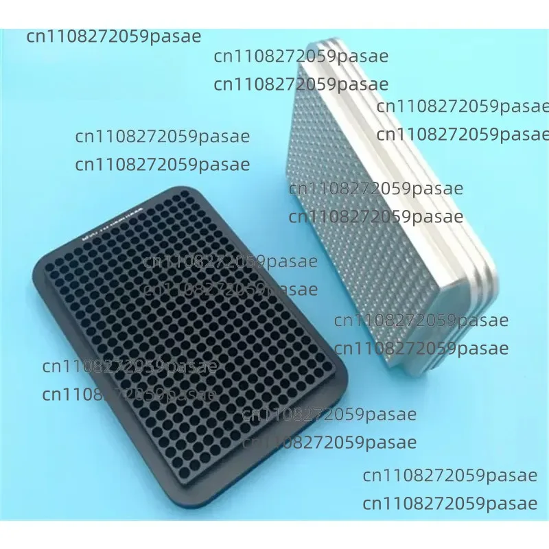 384-well U-shaped Metal Conductive Tube Cooling Rack for Thermostatic Equipment