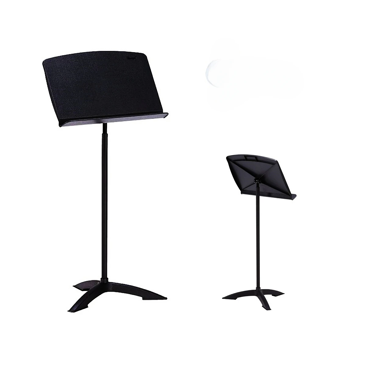 JELO Classic 50 Adjustable Height Music Stand Lightweight Black Standing Note Stand for Cello and Musical Instruments