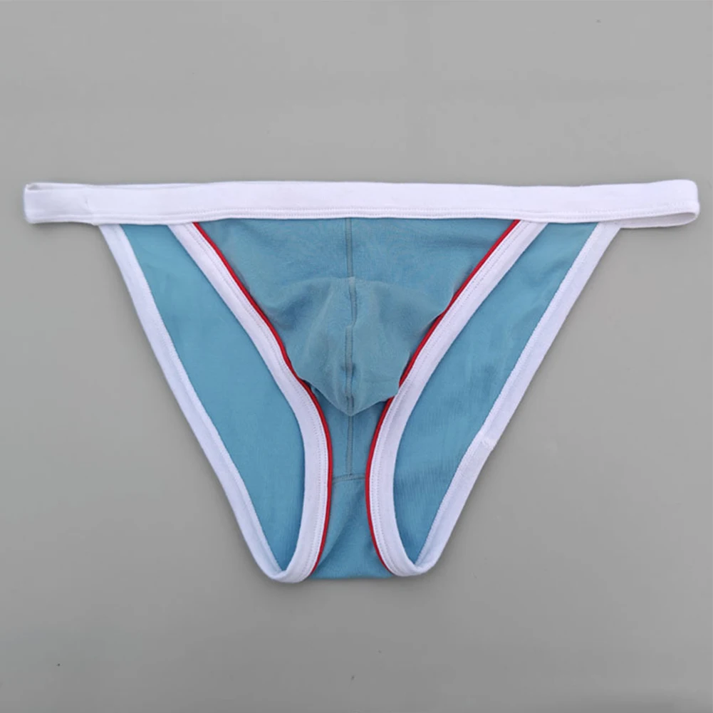 Bulge Pouch Men Thongs Ideal For Beachwear Solid Pattern Underwear For Men Adjustable Sizing Classic Style Comfort Fit