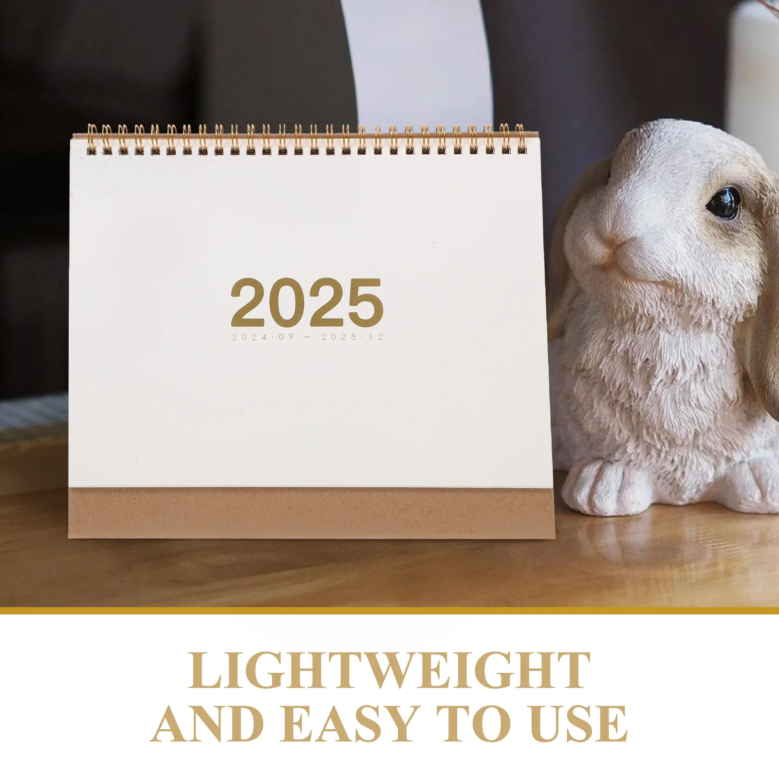 

Mini Desk Standing Flip Design 12 Months Desktop Calendar 2025 For Office Home Use Wirebound Monthly Planner Holiday Tracker