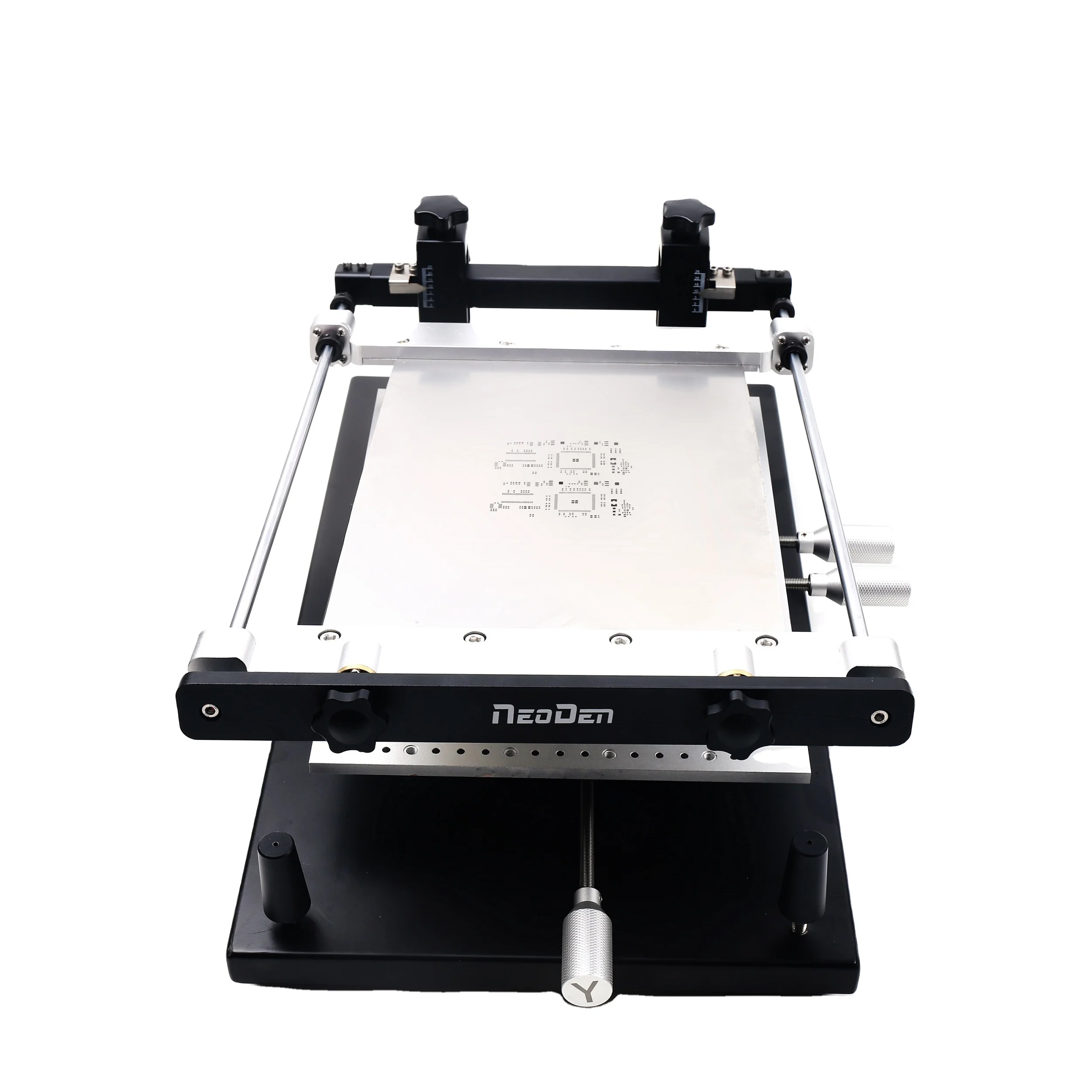 

SMT Manual Solder Printer Solder Paste Screen Printer Supports The Stencil Without Frame Easy To Operate