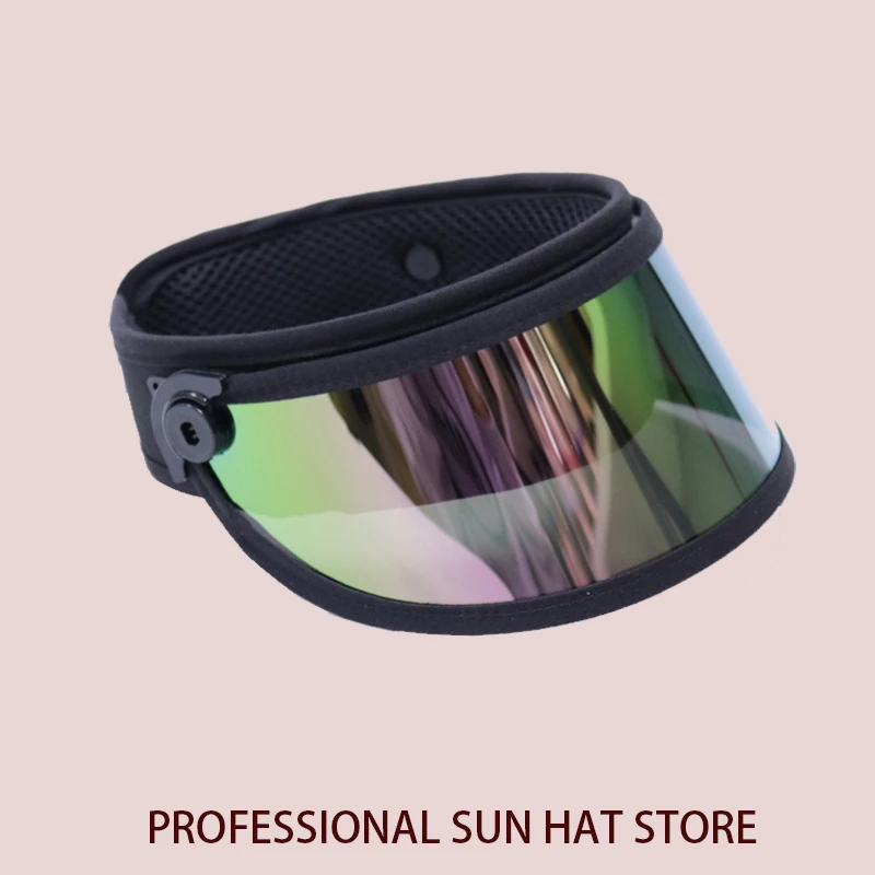 Colorful Short Summer Sun Hats for Men Women Soft Sport Golf Caps UV Protection Running Walking Hiking Beach Empty Top Visors