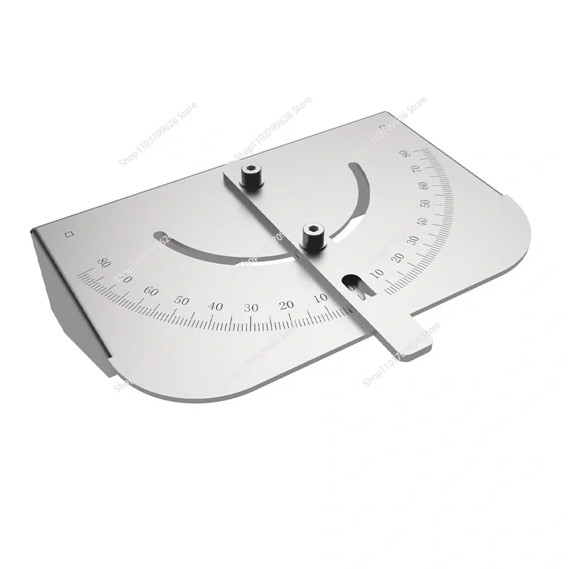 Sheet Metal Bending Tool 304 Stainless Steel Bending Machine Auxiliary Double-side Positioner T-type Angle Push Ruler
