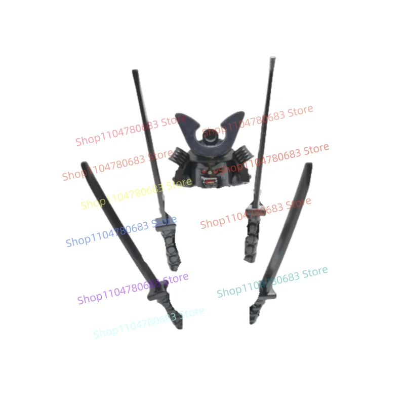 MOC Ninja – Mini figurine d'action, bloc de construction, modèle d'assemblage, affichage, personnage de film animé, jouet de décoration, cadeau de vacances à collectionner