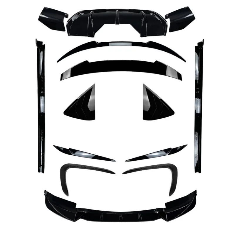 

SAAR Suitable for BMW X6 F16 Sport 15-19 Front Air Knife Wing Tail Lip Louver Modification