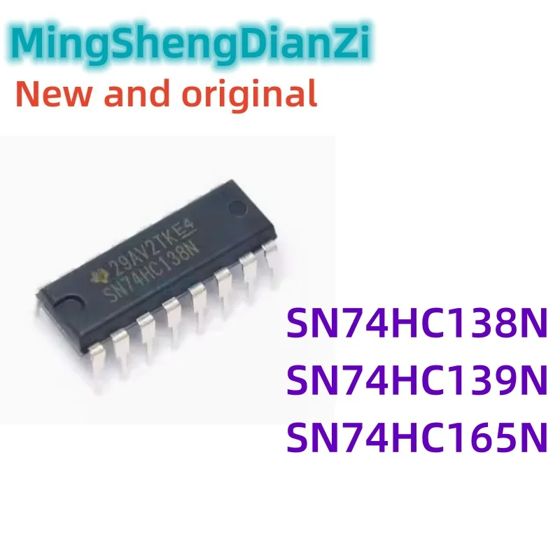 1PCS SN74HC138N SN74HC139N/HD74HC139P SN74HC165N in-linie DIP16