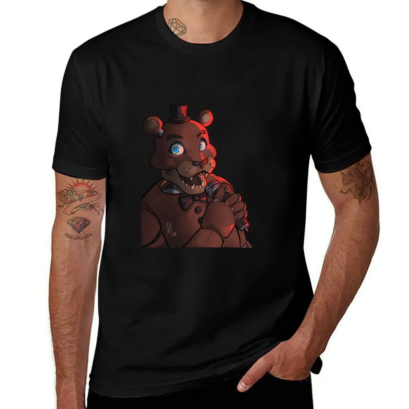 

feddy T-Shirt rapper graphic tees oversized graphic tee anime t shirts Men's t-shirt