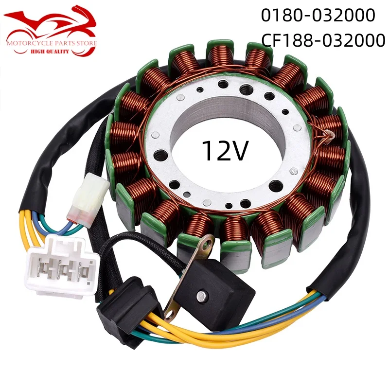 Stator Coil For CFMoto ATV CF500 X5 UTV UFORCE U500 U5 U6 SSV CF600 CF625 ZForce Z6 500CC Terralander 625 X6 CF188 0180-032000