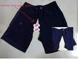 2022 Spring Open Pants Wild Fun Muscle Cross-border New Summer Elastic Mesh Beach Fitness Training Fast Dry Sprint Sports Shorts