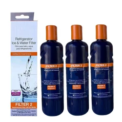 Filtro de agua de carbón activado para refrigerador, repuesto para W10413645A, EDR2RXD1 9082, 46-9903, P6RFWB2, PUR Filter 2