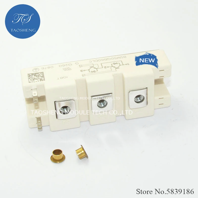 Module IGBT BSM50GB60DLC 50A600V, 1 pièce