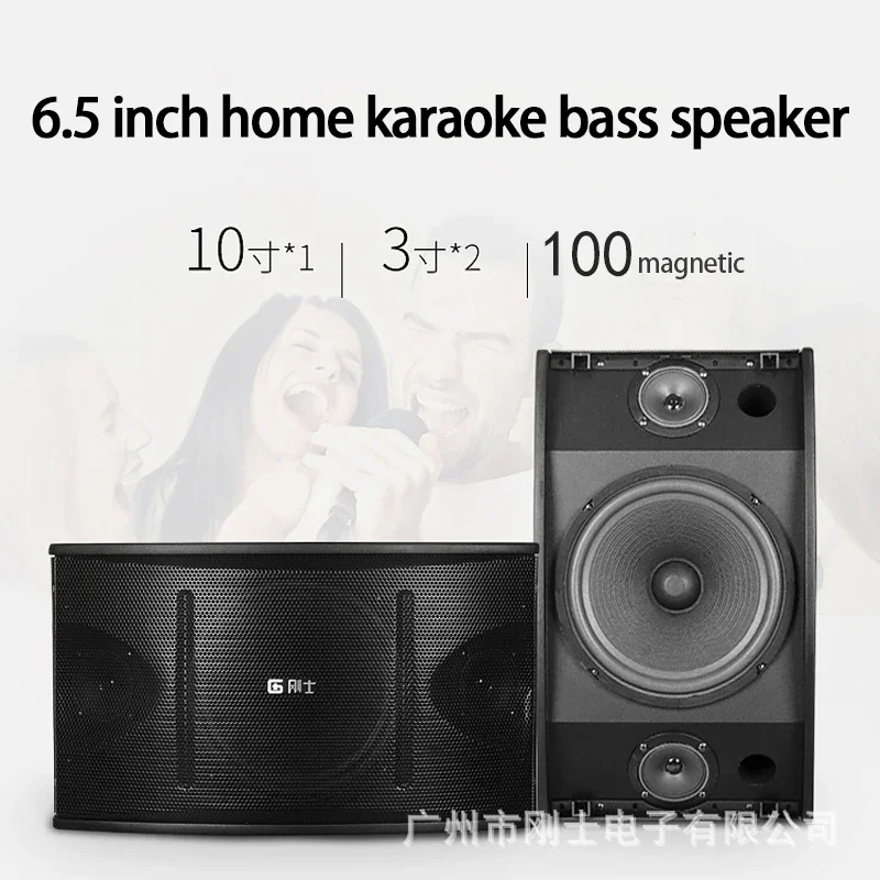

10-inch KTV Speakers Woofer 200W Professional Family Tweeter Home Karaoke LoudSpeakers Conference Bass Bar Speakers A Pair