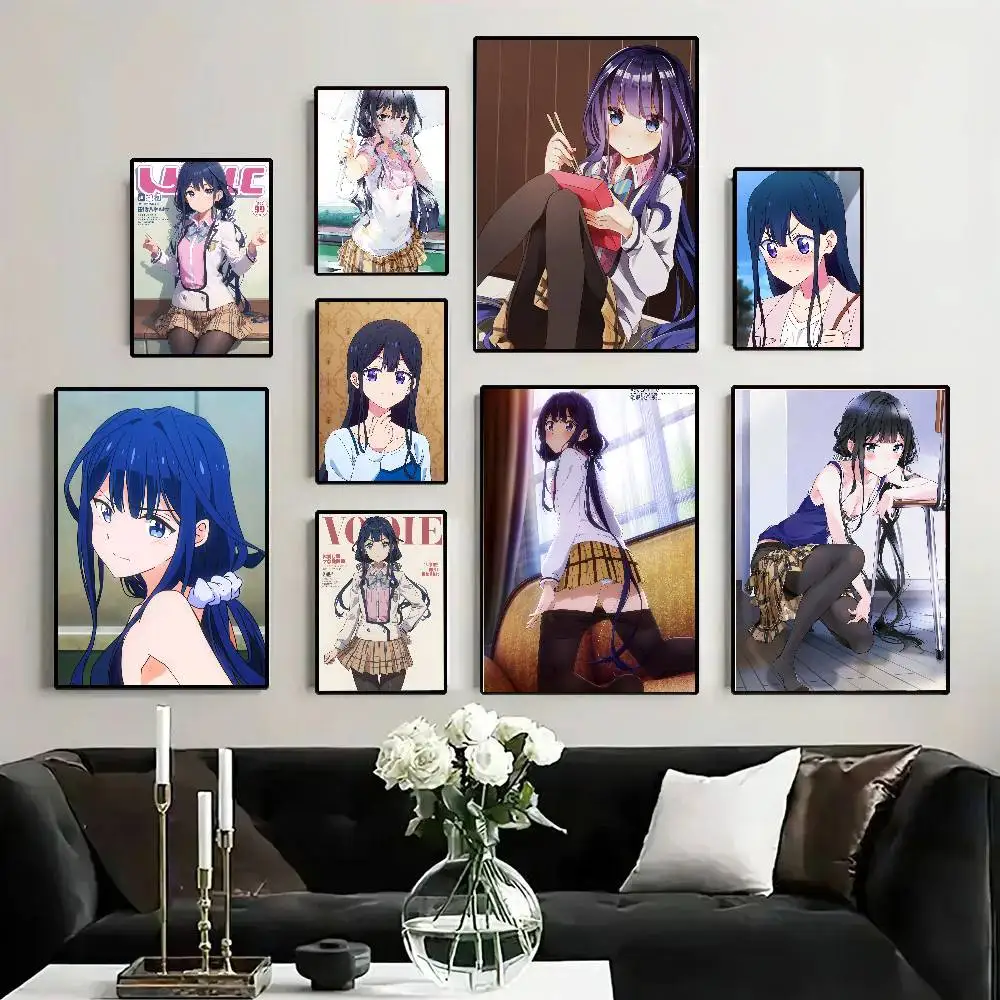 Pósteres de Adagaki Aki Manga Masamune Kun No Revenge para sala de estar, bar, cafetería, lienzo de calidad, estilo vintage, cómics, pintura, arte, decoración del hogar