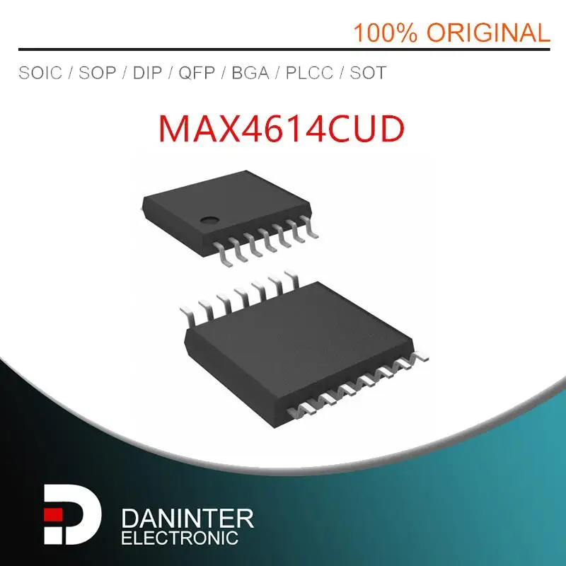 

MAX4614CUD MAX4614EUD MAX4614 TSSOP14 10PCS/LOT