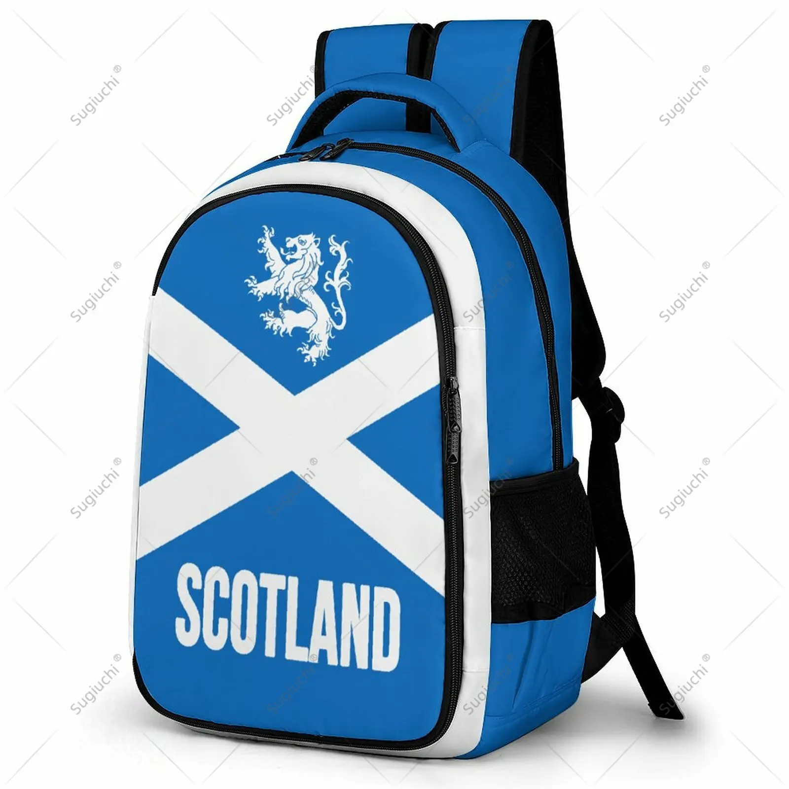 

Backpack Scotland Flag Student Schoolbag Smart Business Travel Leisure Backpack Laptop Back Pack Office Work Bag
