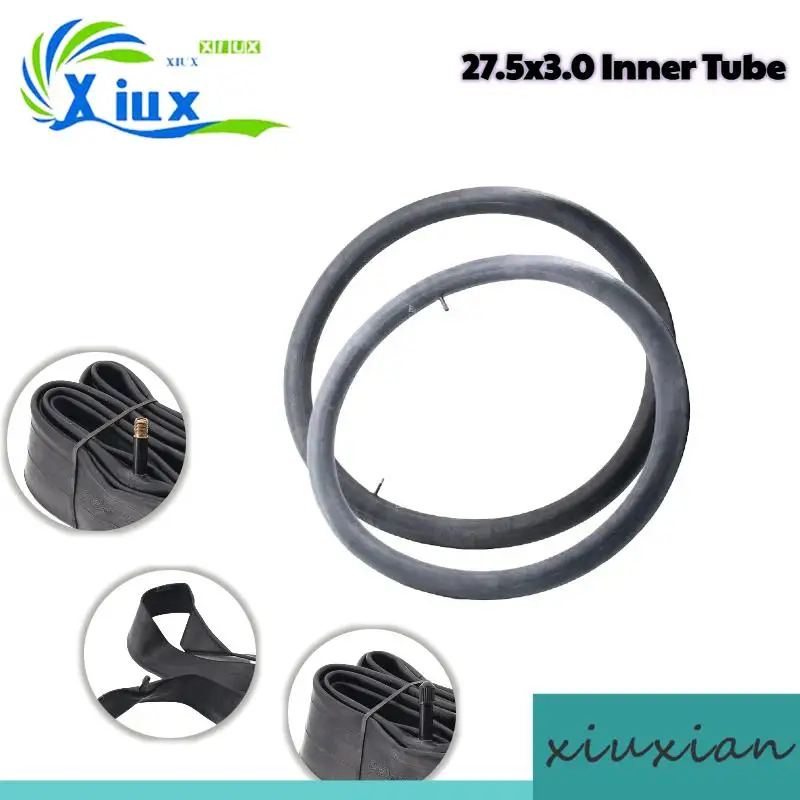 

Милая внутренняя трубка 27,5X3,0, прямая насадка подходит для электрического велосипеда, детская велосипедная шина, запасные части для внутренней трубки