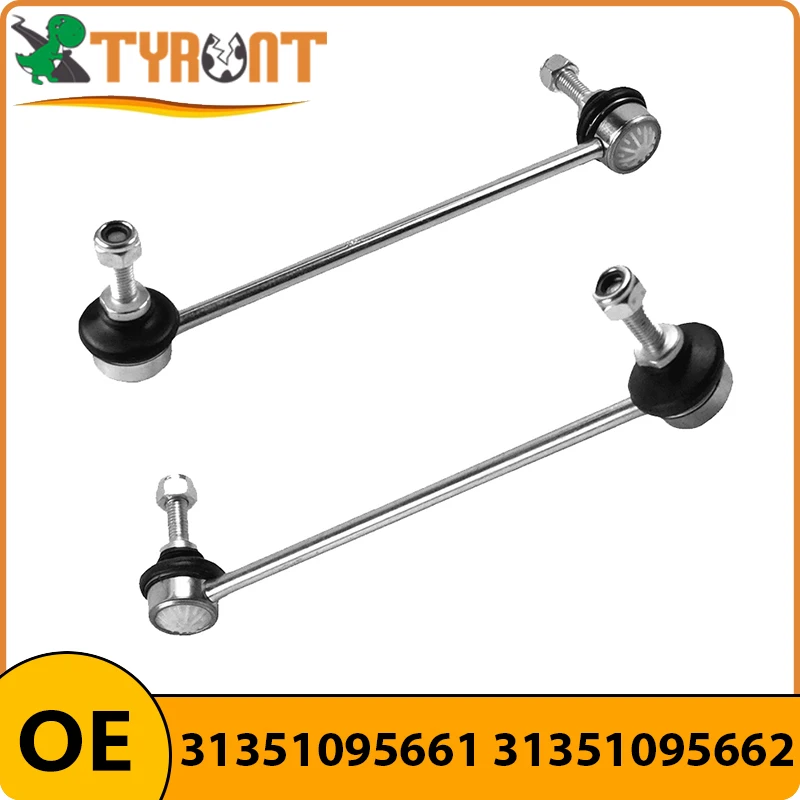 1 paire 31351095661 31351095662 avant LR stabilisateur barre stabilisatrice lien pour BMW série 5 E39 520i 525i 530i 528i 523i accessoires de voiture