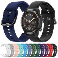 22mm 20mm Silicone Wrist Strap For TicWatch Pro 2020/2021 GTW GTX GTH 2 Bracelet TicWatch Pro 3 Ultra GPS/LTE E3 E2 E 2 S2 Bands