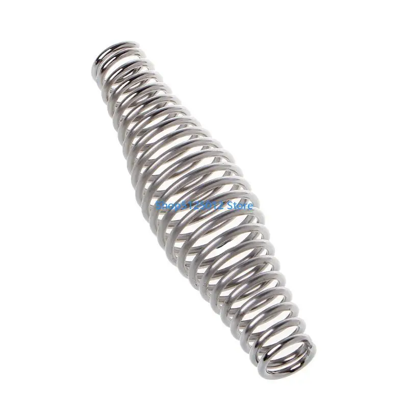 G8TC من الفولاذ المقاوم للصدأ الشواء الشواء شواء المقبض مقبض نابض لخشب فرن موقد مدخن