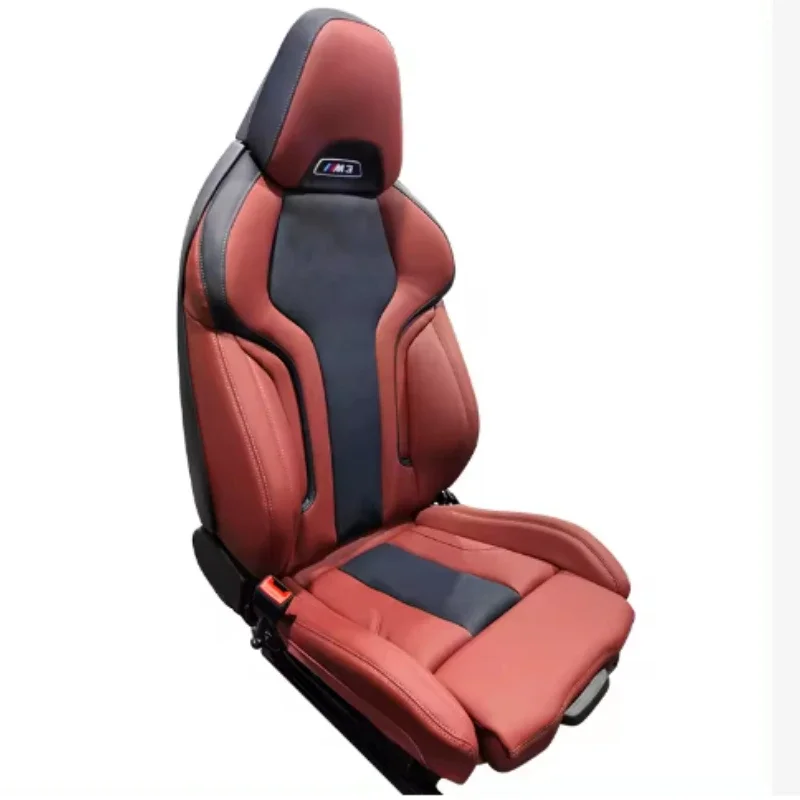 Customizable Colored Materi Non-Adjustable Leather Racing Bucket Seats