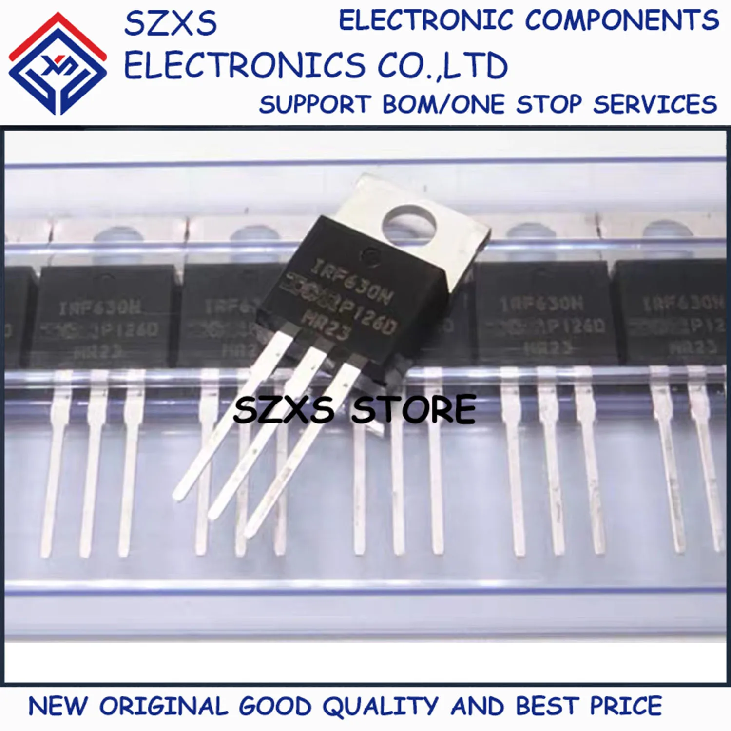 New Original 10Pcs IRF630N IRF630NPBF TO-220 200V 9.3A MOSFET Field Effect Transistor In Stock Electronic Component Good Quality