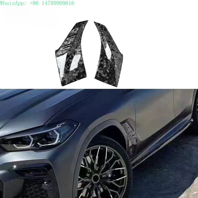 Full Custom Build With Old-to-new Body Kit ConversionG06 X6 LD Style High Quality Forged Carbon Side Fender Vent Air Fender Trim