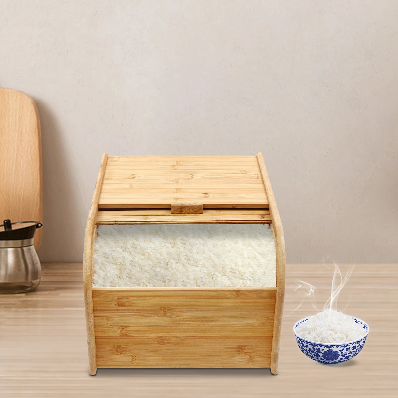 Контейнер для хранения риса из – обзор и цена Food Storage Without Pantry