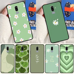 green aesthetic Case For Samsung Galaxy J4 J6 Plus A6 A7 A8 A9 J8 2018 A3 A5 J1 2016 J3 J5 J7 2017 Cover